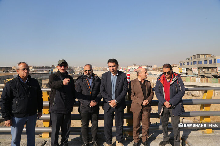 بهره برداری از فاز دوم بزرگراه شهید بروجردی