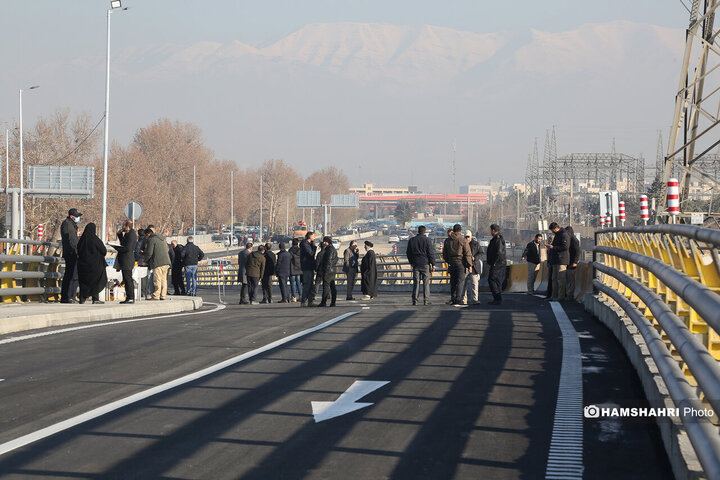 بهره برداری از فاز دوم بزرگراه شهید بروجردی
