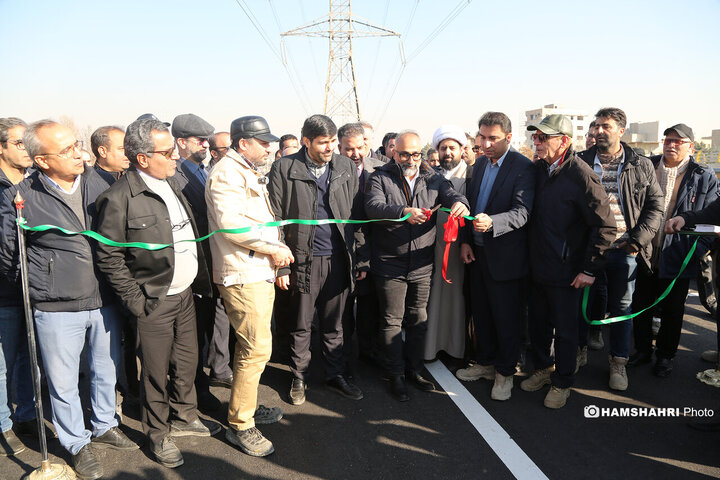 بهره برداری از فاز دوم بزرگراه شهید بروجردی