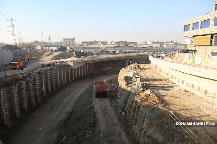 بهره برداری از فاز دوم بزرگراه شهید بروجردی