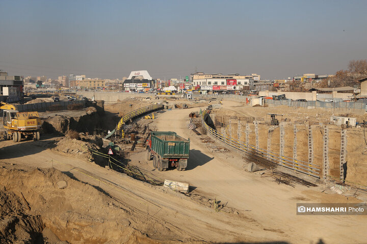 بهره برداری از فاز دوم بزرگراه شهید بروجردی