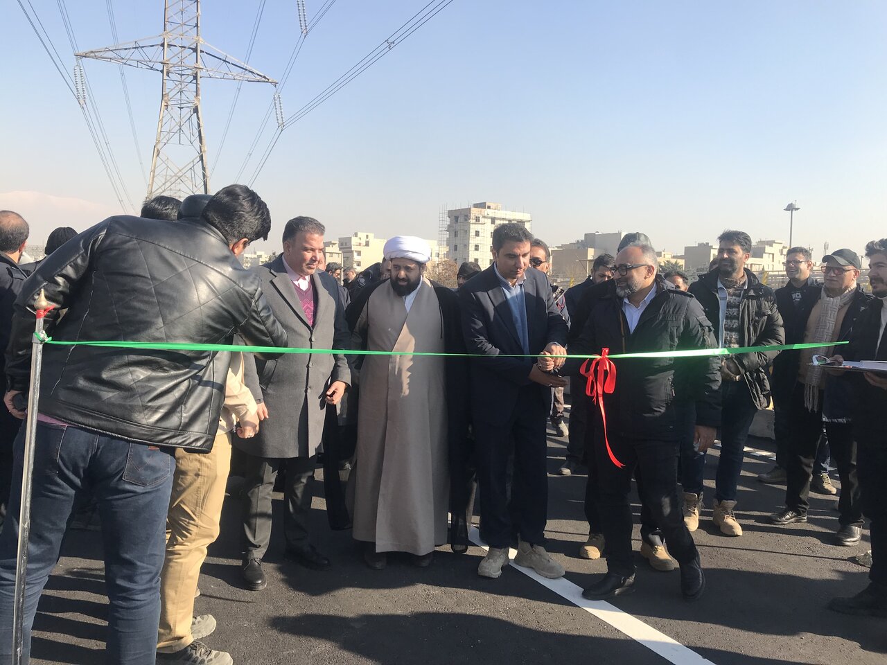 فاز دوم بزرگراه شهید بروجردی زیر بار ترافیکی رفت