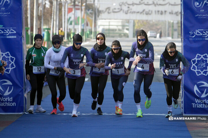 مسابقات قهرمانی دواتلون آسیا| کسب قهرمانی دختران و پسران ایران