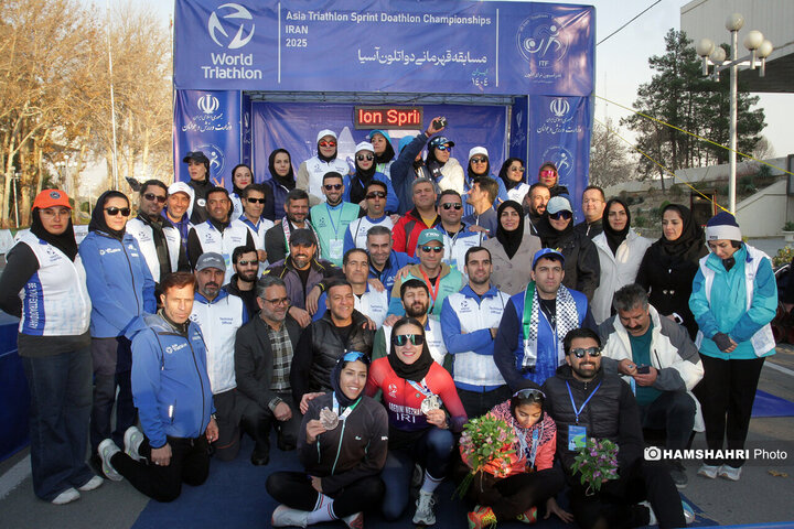 مسابقات قهرمانی دواتلون آسیا| کسب قهرمانی دختران و پسران ایران