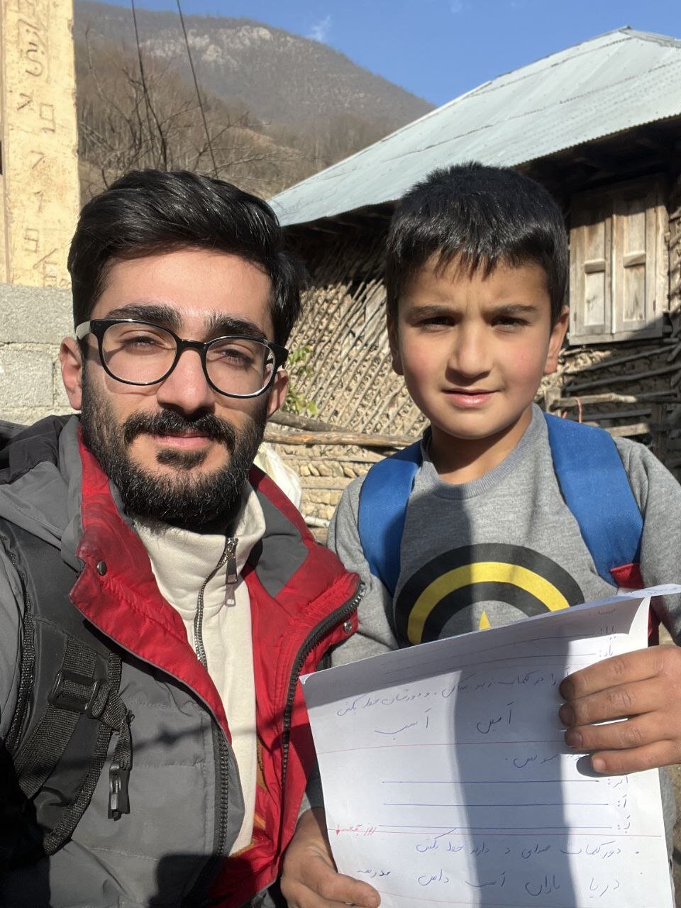 مدرسه تک نفره روستای ناو - گیلان - تالش