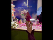 بستنی ۶۰۰ هزار تومانی با طعم گل محمدی در عربستان! | ویدئو