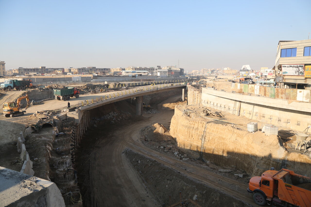 بزرگراه شهید بروجردی تکمیل تر شد