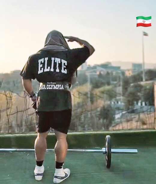 هادی چوپان فیگور افتخار گرفت | گرگ پارسی قهرمان وطن، سرباز ایران +عکس