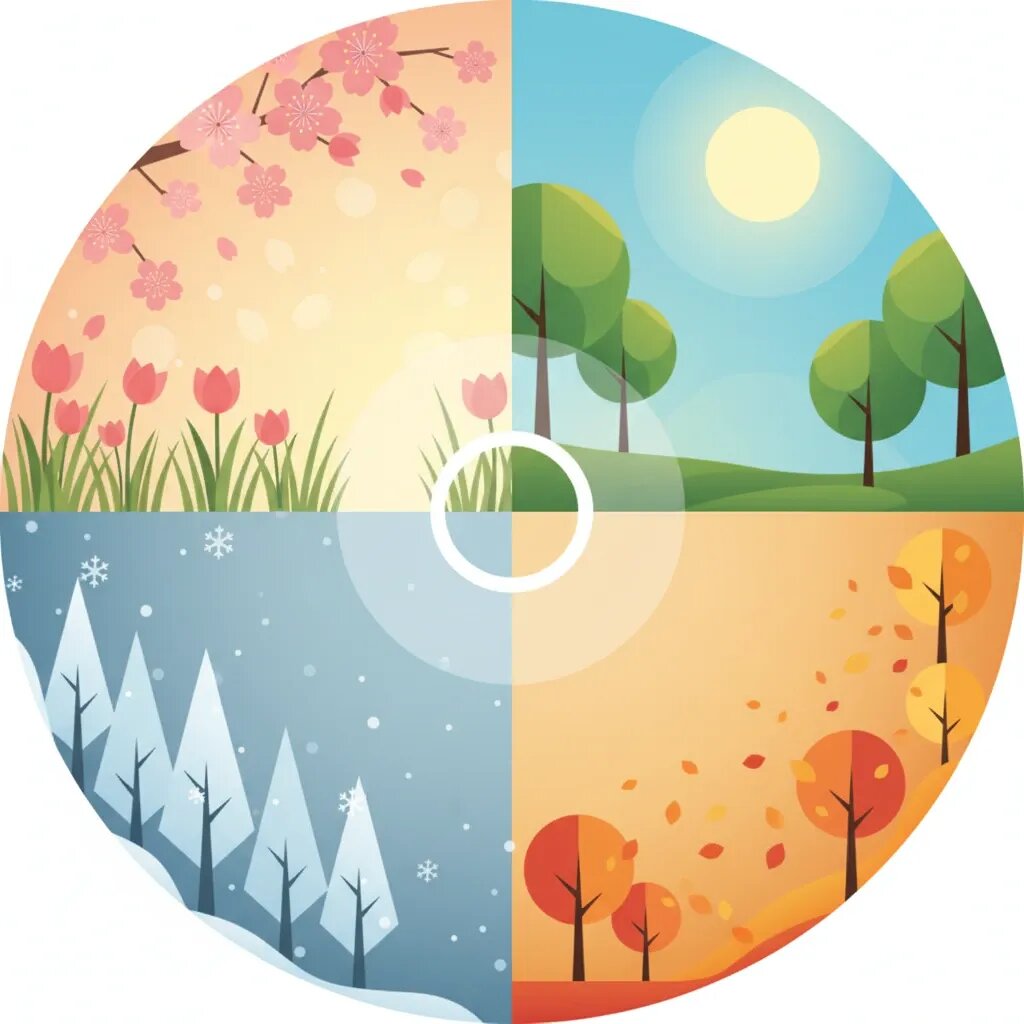 آیا فصل‌ها در سراسر جهان همزمان شروع می‌شوند؟