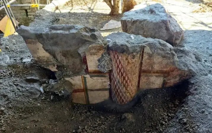 کشف نقاشیهای تازه در ویلای ۲ هزار ساله همسر امپراتور | عکس