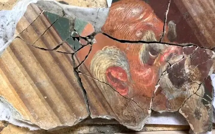 کشف نقاشیهای تازه در ویلای ۲ هزار ساله همسر امپراتور | عکس