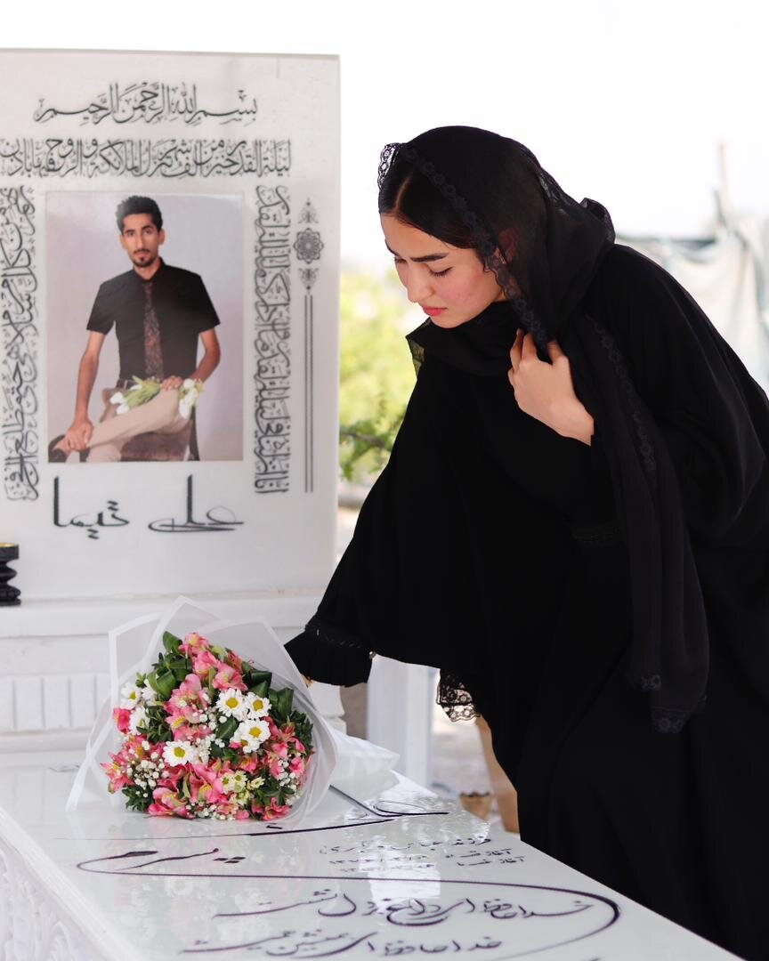 پایان عاشقانه علی و زهرا در انفجار بندرعباس | تولد فرزند ۹ ماه پس از مرگ پدر + عکس