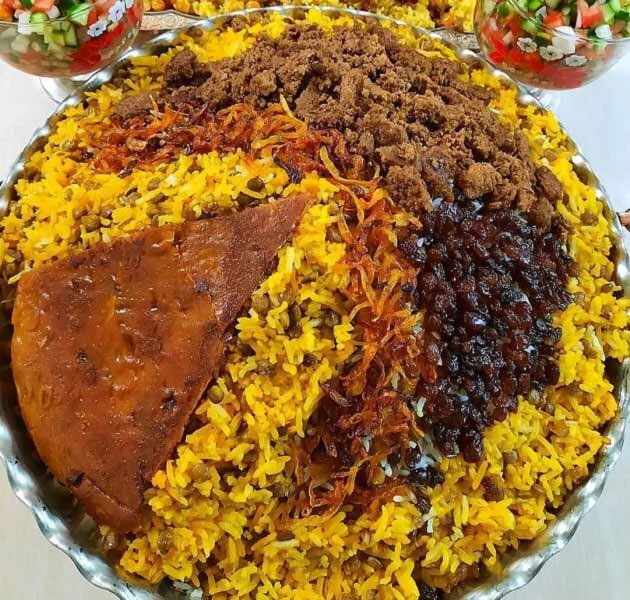 عدس پلوی درباری؛ خوشمزهترین عدسپلویی که تابهحال خوردهاید!