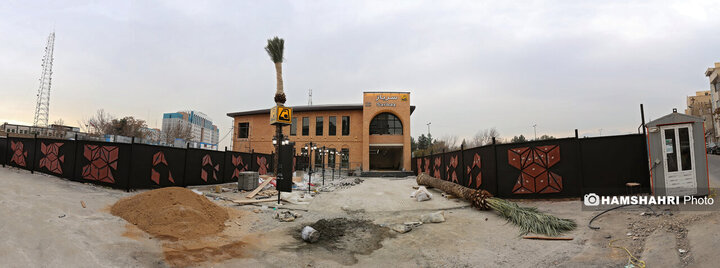 مراحل پایانی بهره برداری از ایستگاه مترو سرباز