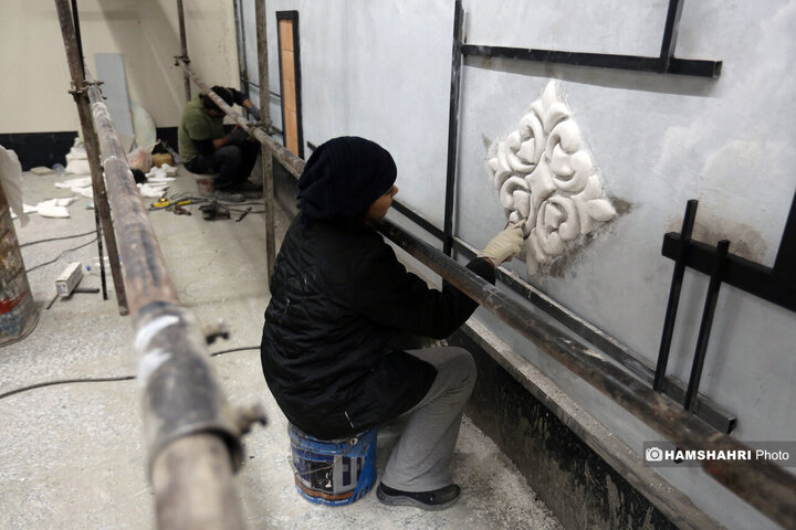 مراحل پایانی بهره برداری از ایستگاه مترو سرباز