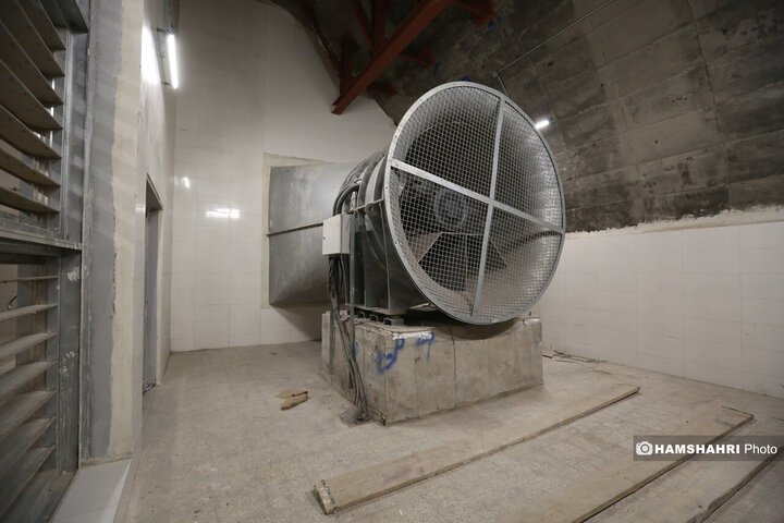 مراحل پایانی بهره برداری از ایستگاه مترو سرباز