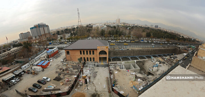 مراحل پایانی بهره برداری از ایستگاه مترو سرباز