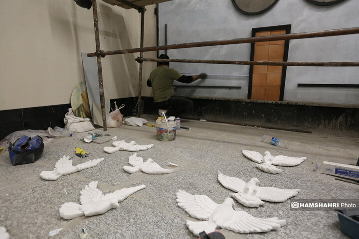 مراحل پایانی بهره برداری از ایستگاه مترو سرباز