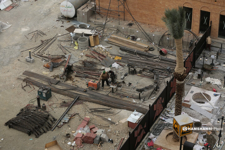 مراحل پایانی بهره برداری از ایستگاه مترو سرباز