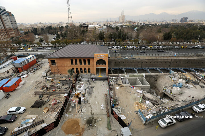 مراحل پایانی بهره برداری از ایستگاه مترو سرباز