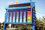 سامانه پایش کیفیت هوا بدون اختلال در دسترس  است