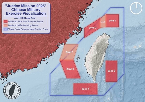 تصاویری از بزرگترین رزمایش محاصره قرن + ویدئو | هشدار جدی چین علیه نیروهای جدایی‌طلب تایوان