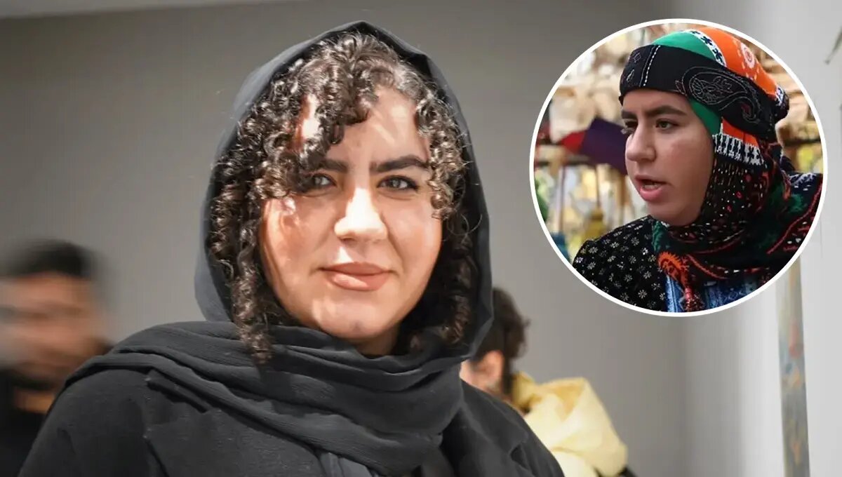 روناک نون.خ با استایل متفاوت در نمایشگاه همسر نبویان | تصاویر