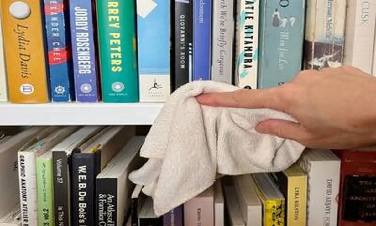 آنچه در مورد نگهداری کتاب در خانه باید بدانید + مراحل تمیز کردن کتاب ها
