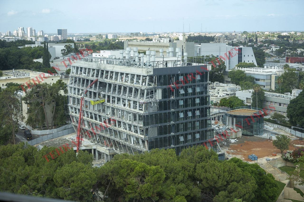 جدیدترین تصویر از موسسه وایزمن ۶ ماه پس از حمله موشکی ایران؛ ببینید