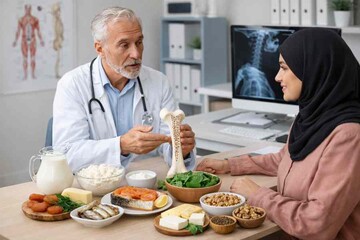 تغذیه پوکی استخوان در زنان و بایدها و نبایدهای آن