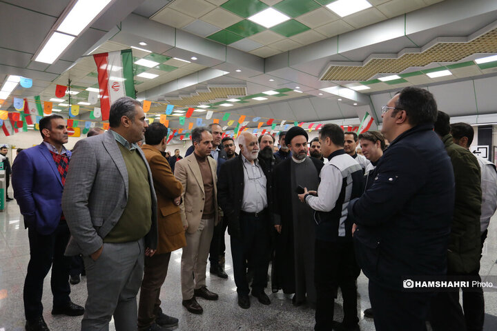 افتتاح بیست و یکمین و بیست و دومین ورودی های مترو از مدیریت شهری