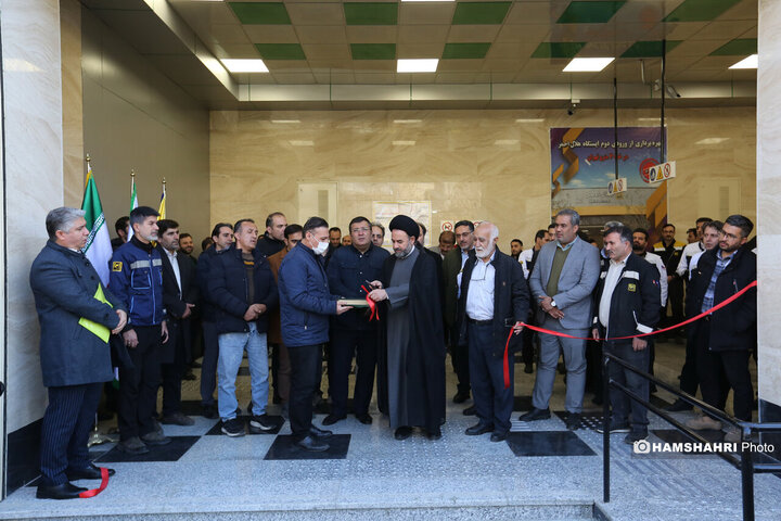 افتتاح بیست و یکمین و بیست و دومین ورودی های مترو از مدیریت شهری