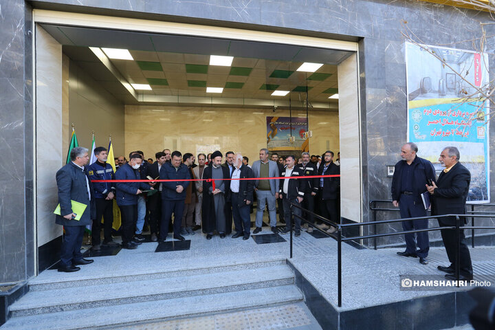 افتتاح بیست و یکمین و بیست و دومین ورودی های مترو از مدیریت شهری