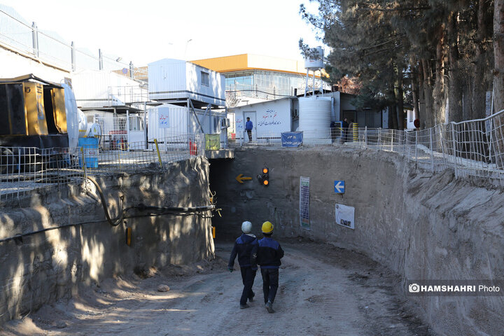 افتتاح بیست و یکمین و بیست و دومین ورودی های مترو از مدیریت شهری