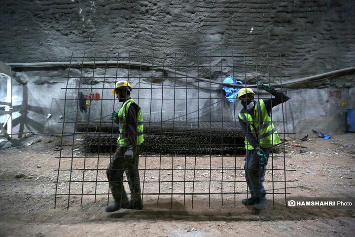 افتتاح بیست و یکمین و بیست و دومین ورودی های مترو از مدیریت شهری