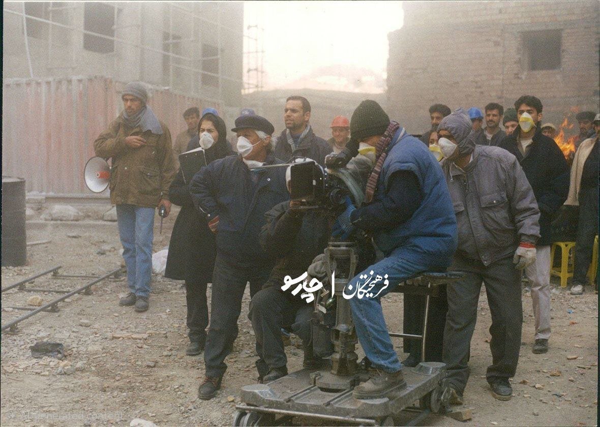 تصاویر کمتر دیده‌شده از بهرام بیضایی در پشت‌صحنه فیلم‌هایش