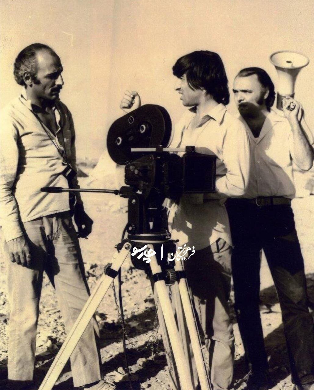 تصاویر کمتر دیده‌شده از بهرام بیضایی در پشت‌صحنه فیلم‌هایش