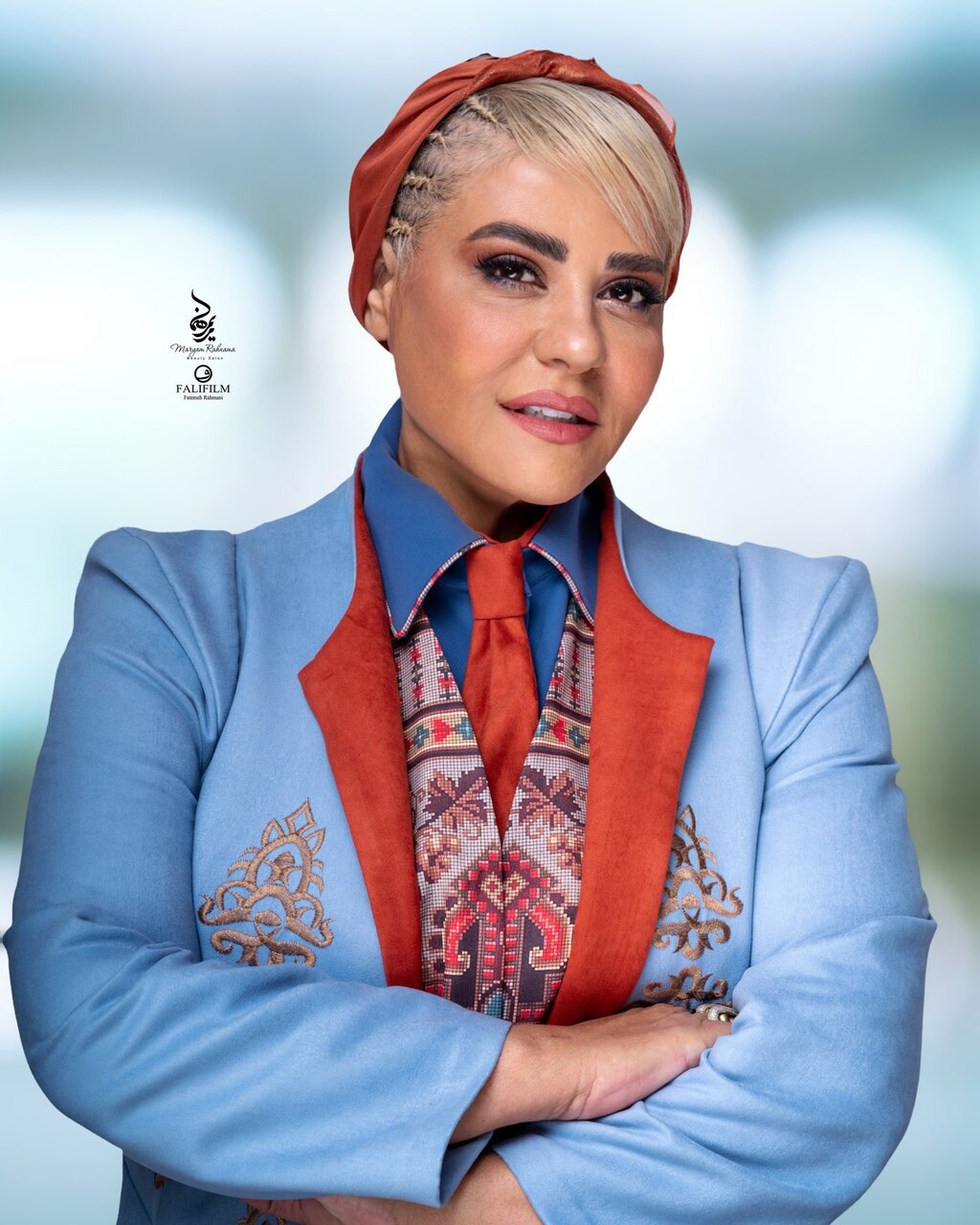 استایل ماکسیمال و سنتی، انتخاب رابعه اسکویی در جشن حافظ | تصاویر