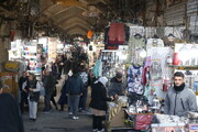 بازار تهران در آرامش و فعالیت روزمره