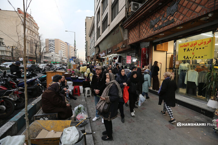 فعالیت بازار تجریش در آرامش