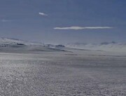 تصاویر جدید دریاچه یخ بسته این سد بزرگ ایران؛ اسکله به یخ نشسته دریاچه را ببینید