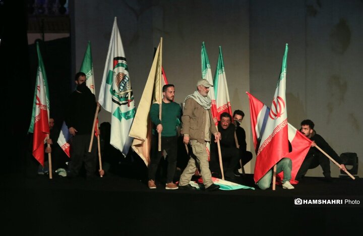 رونمایی از نماد فاتح خیبر در قلب تهران