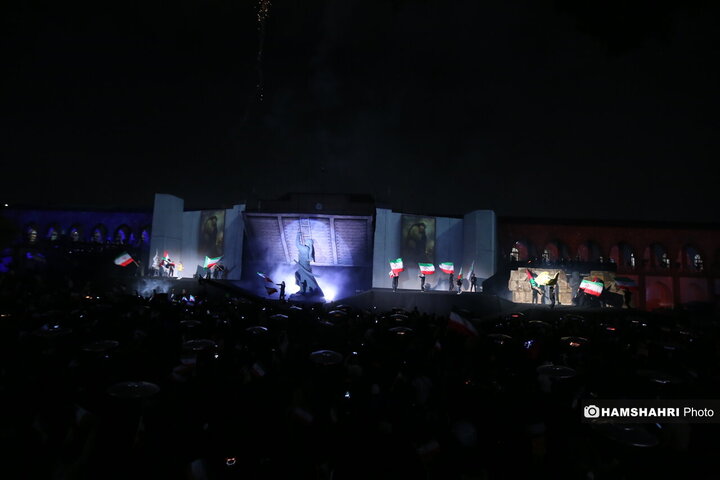 رونمایی از نماد فاتح خیبر در قلب تهران