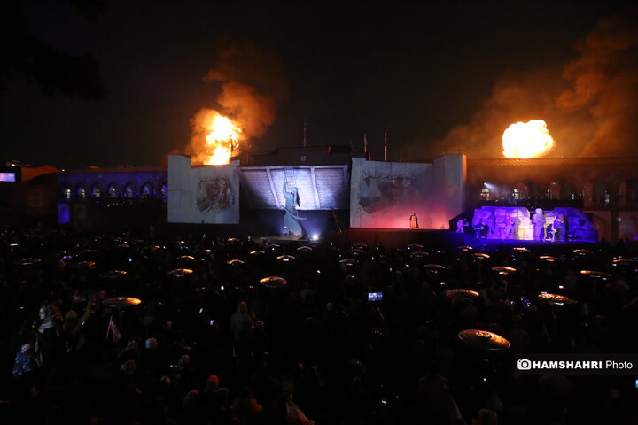 رونمایی از نماد فاتح خیبر در قلب تهران