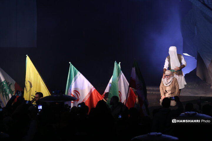 رونمایی از نماد فاتح خیبر در قلب تهران