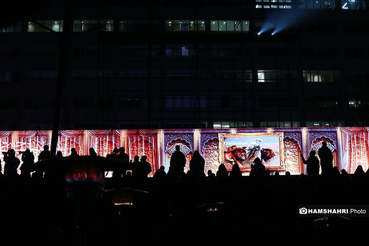 رونمایی از نماد فاتح خیبر در قلب تهران