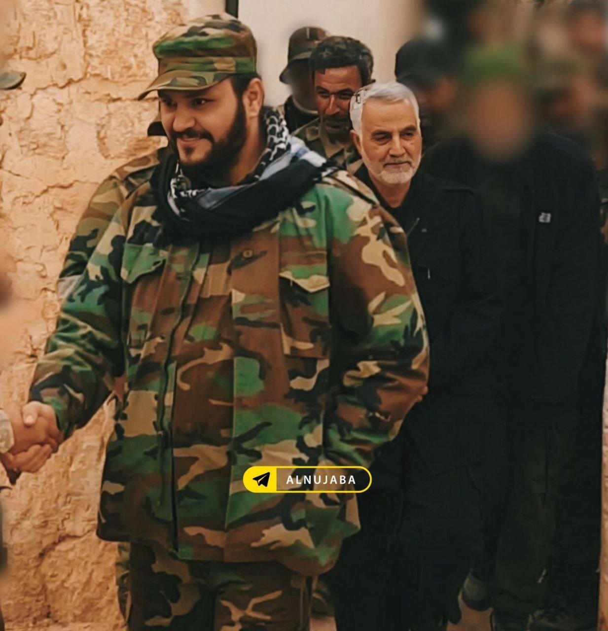 انتشار برای اولین بار | تصاویر حاج‌قاسم و فرماندهان عراقی در سوریه‌