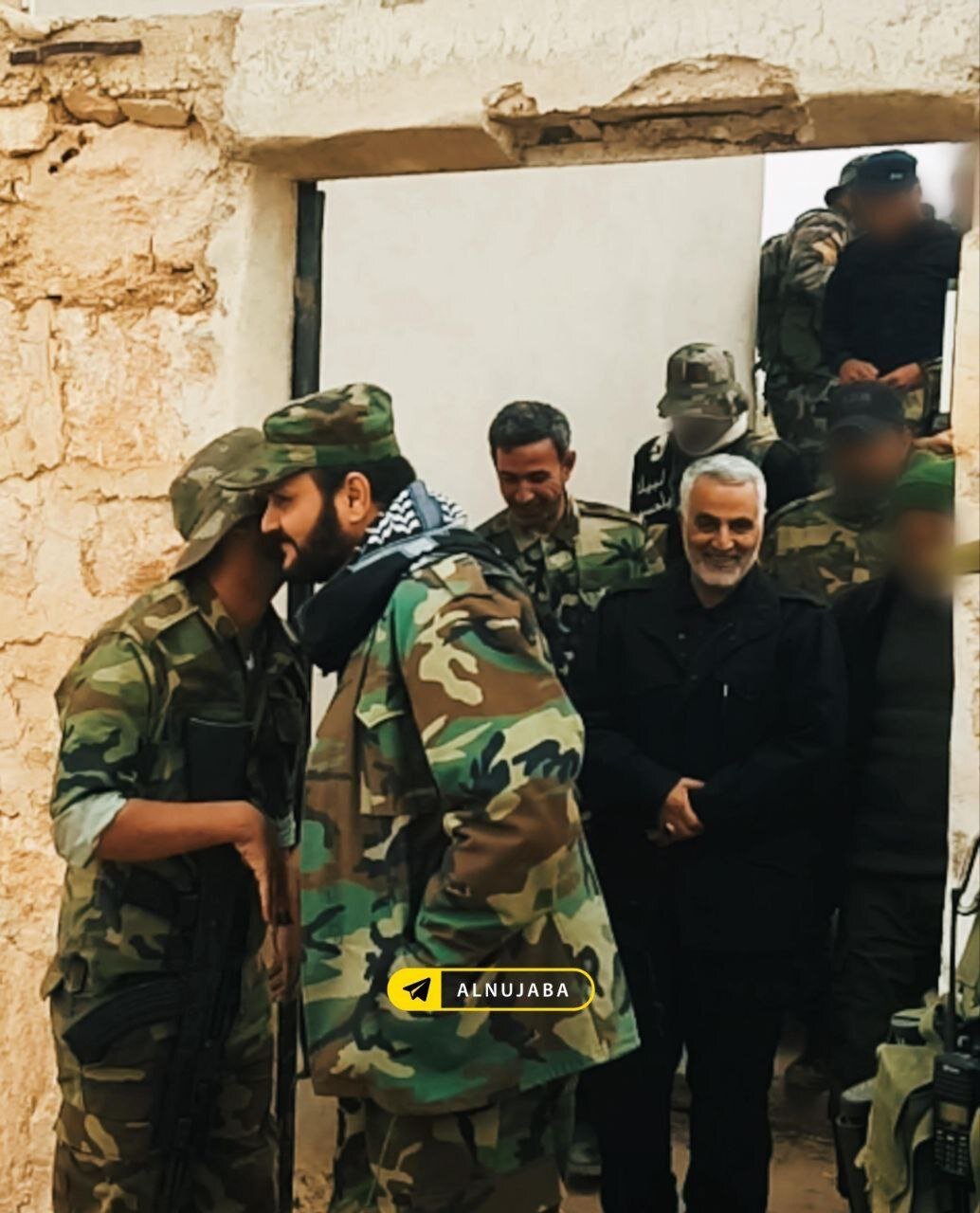 انتشار برای اولین بار | تصاویر حاجقاسم و فرماندهان عراقی در سوریه