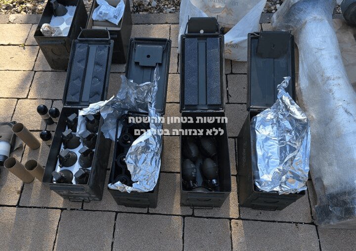 مخفیگاه بزرگ سلاح‌های اسرائیلی لو رفت+ تصاویر | سلاح‌های سرقت شده از ارتش سر از مرزهای شمالی درآورد