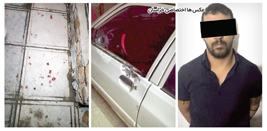 قتل هولناک یک جوان با ۱۰۰ گلوله وینچستر + عکس | همسر ۲۷ ساله او مجروح شد